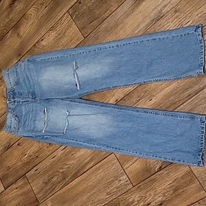 Forever 21 Straight Leg Distressed Jeans Woman Size 24